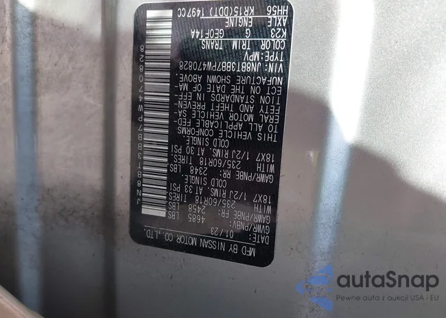 JN8BT3BB7PW470828: 42815352