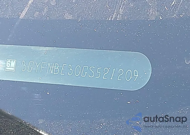 3GYFNBE30GS521209: 42815410