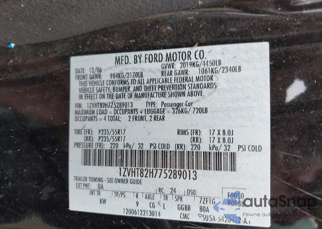 1ZVHT82H775289013: 42815485