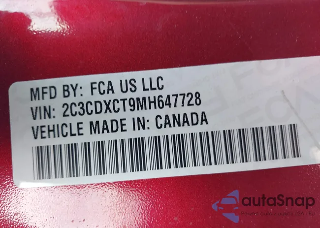 2C3CDXCT9MH647728: 42814668