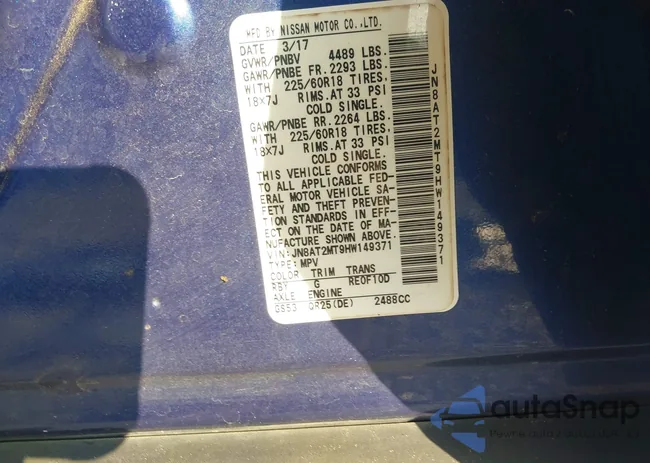 JN8AT2MT9HW149371: 42816136