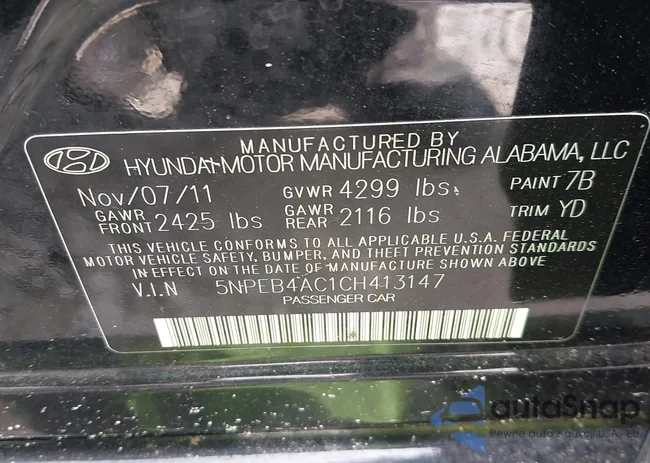 5NPEB4AC1CH413147: 42817113