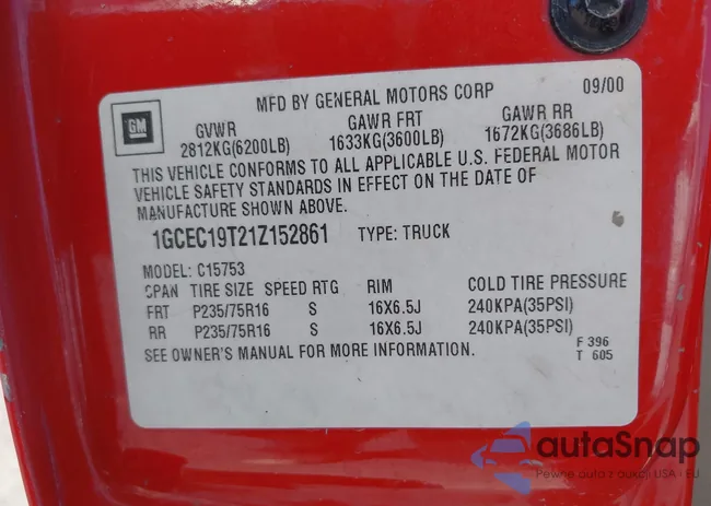 1GCEC19Z06Z150442: 42817148