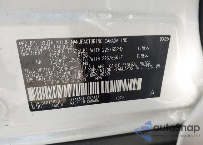 2T3F1RFV2SC516701: 42817192