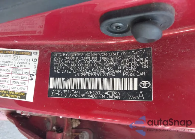 JTDBR32E870133754: 42817256