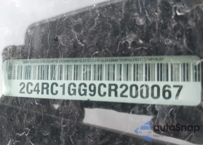 2C4RC1GG9CR200067: 42816542