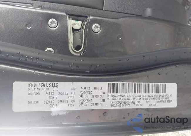 3C4PDCAB0HT545490: 42816844