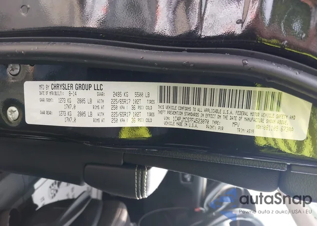 1C4PJMCS7FW523070: 42818068