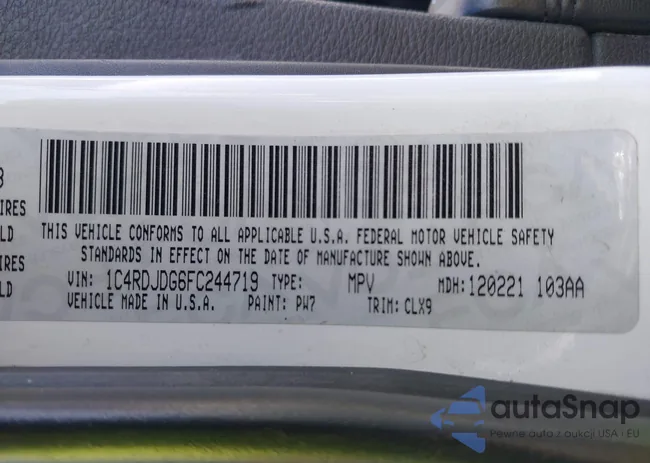 1C4RDJDG6FC244719: 42818135