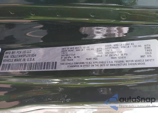 1C6JJTAM9PL591854: 42817636