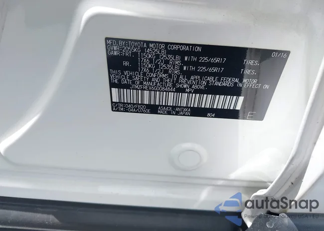 JTMZFREV6GD084844: 42817689