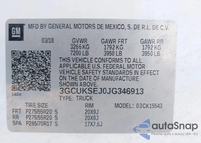 3GCUKSEJ0JG346913: 42819281