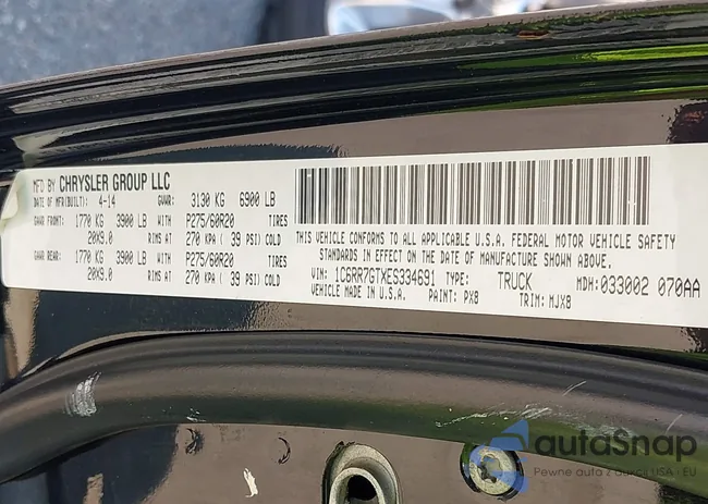 1C6RR7GTXES334691: 42818592