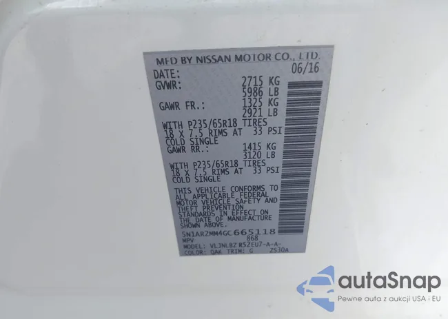 5N1AR2MM4GC665118: 42818692