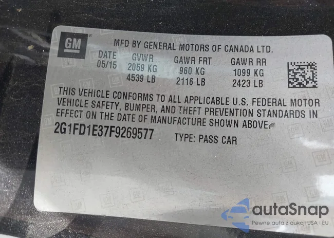 2G1FD1E37F9269577: 42819972