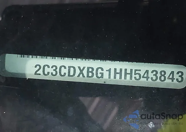2C3CDXBG1HH543843: 42820003