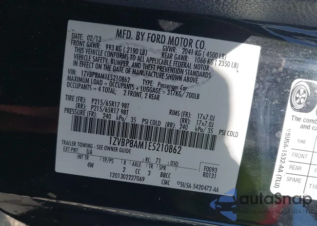 1ZVBP8AM1E5210862: 42820097