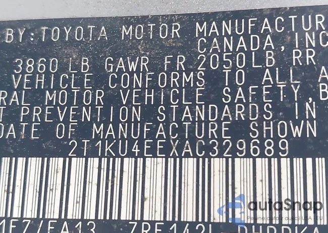 2T1KU4EEXAC329689: 42819641