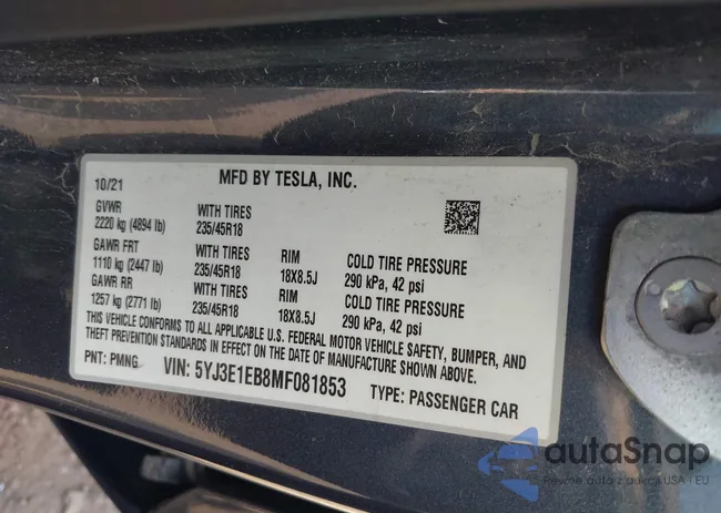 5YJ3E1EB8MF081853: 42821129