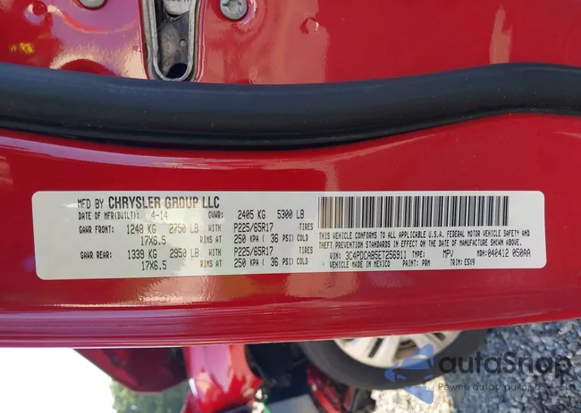 3C4PDCAB5ET256911: 42821132