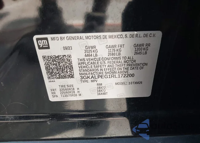 3GKALPEG1RL172200: 42820609