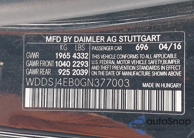 WDDSJ4EB0GN377003: 42820706