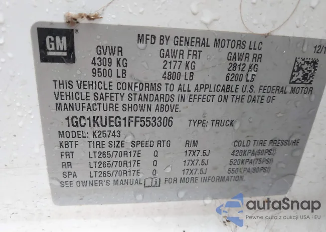 1GC1KUEG1FF553306: 42822152