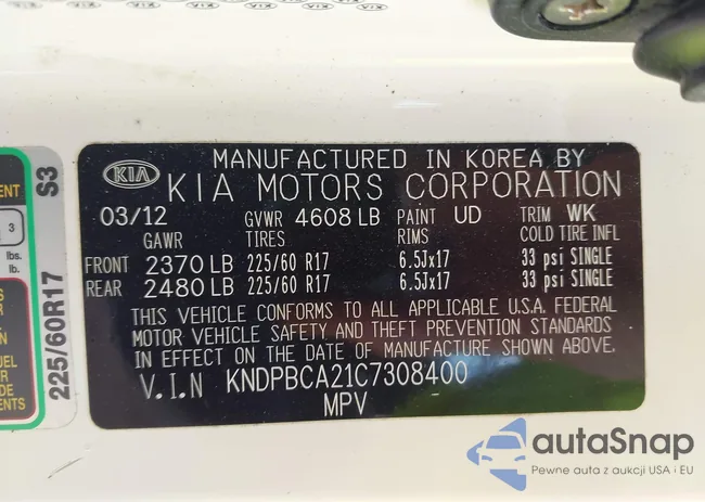 KNDPBCA21C7308400: 42822368