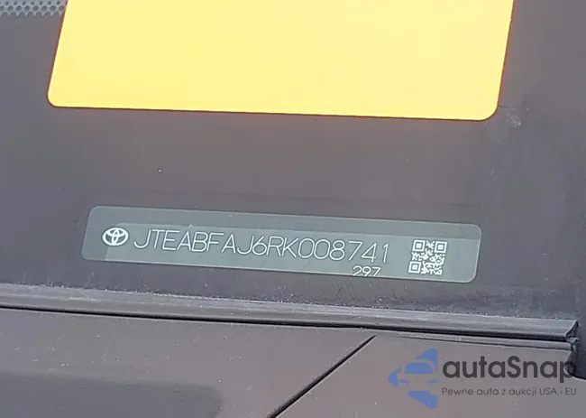 JTEABFAJ6RK008741: 42822917