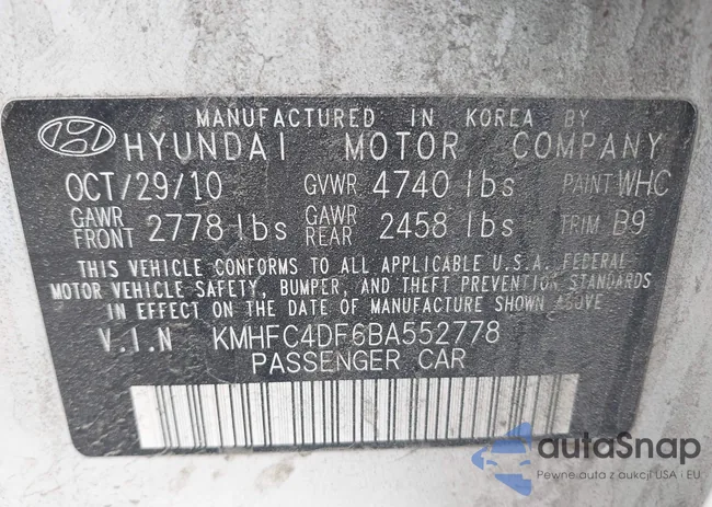 KMHFC4DF6BA552778: 42822958