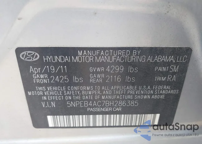 5NPEB4AC7BH286385: 42822985