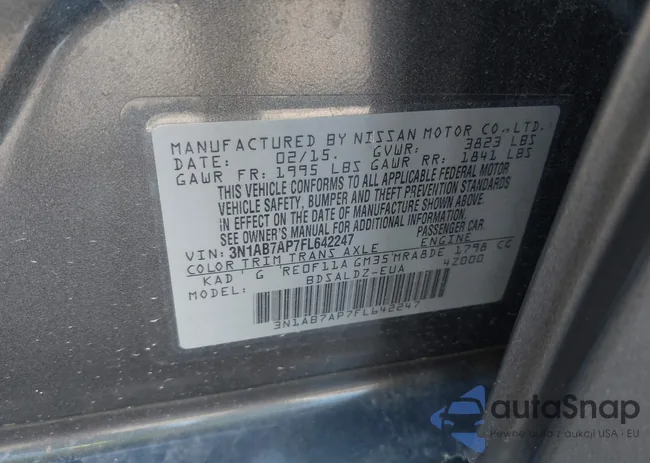 3N1AB7AP7FL642247: 42823095