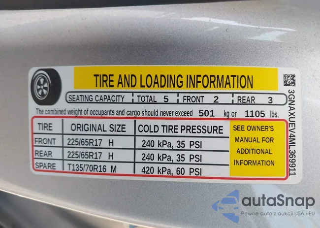 3GNAXUEV4ML369911: 42823165