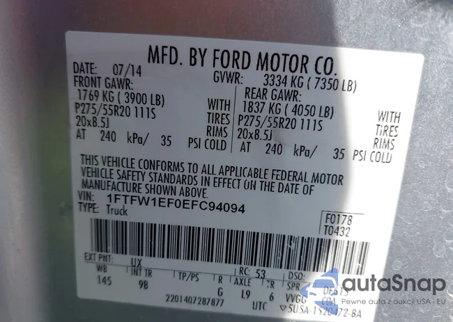 1FTFW1EF0EFC94094: 42823171