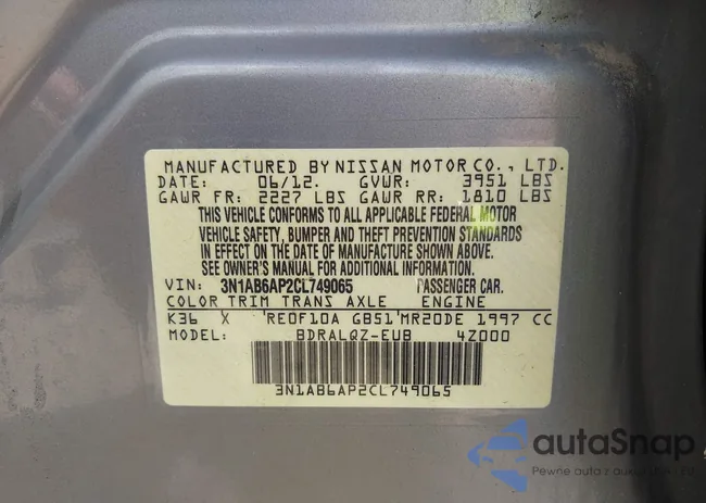 3N1AB6AP2CL749065: 42823230