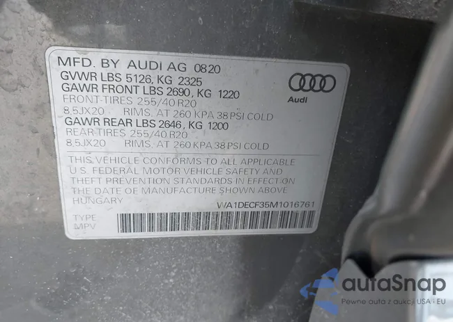 WA1DECF35M1016761: 42823282