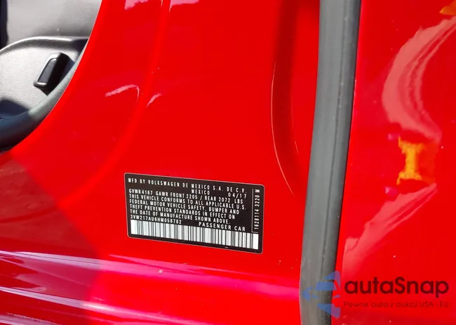 3VW217AU6HM058782: 42823315