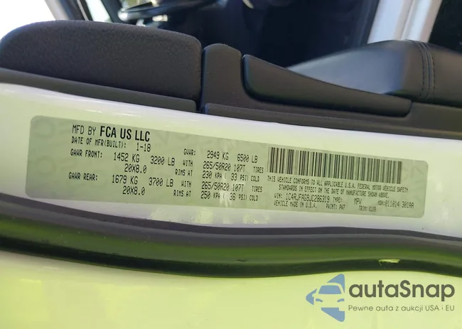 1C4RJFAG9JC286319: 42822559