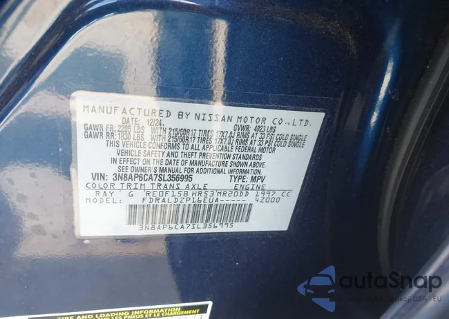 3N8AP6CA7SL356995: 42822650