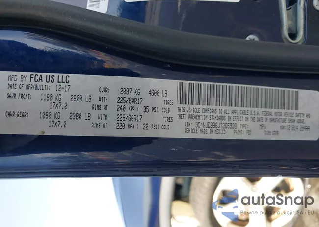 3C4NJDBB6JT265938: 42822767