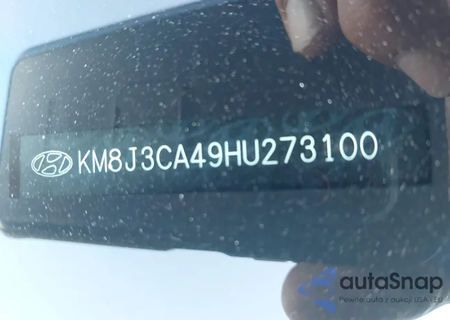 KM8J3CA49HU273100: 42822843