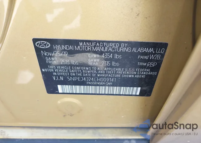 5NPEJ4J24LH009141: 42823887