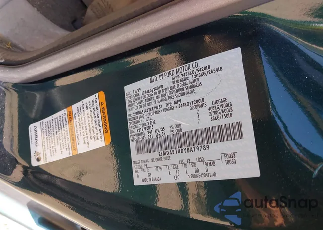 2FMDA5148YBA79789: 42823901