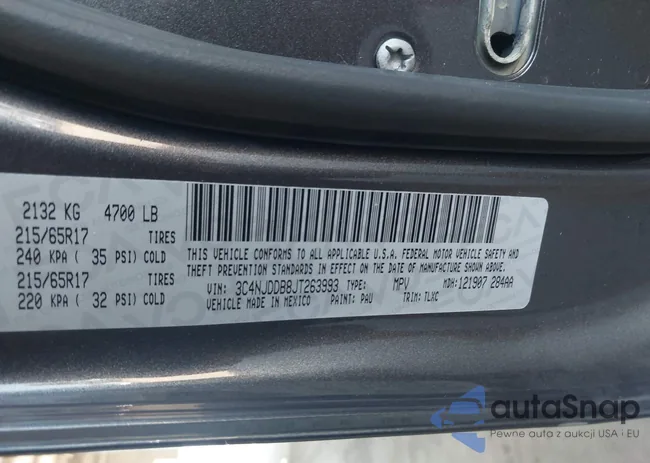 3C4NJDDB8JT263993: 42824157