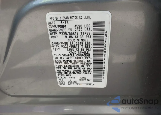 JN8AS5MV7DW138689: 42824179