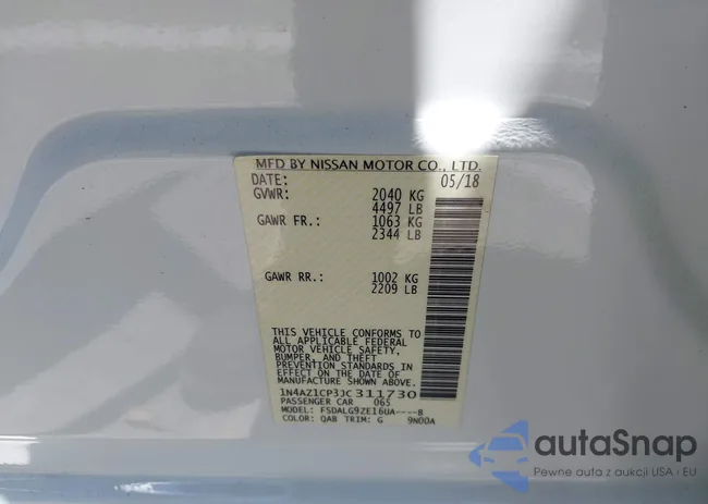 1N4AZ1CP3JC311730: 42824254