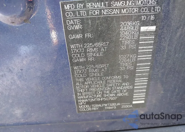 KNMAT2MT8HP507937: 42824422