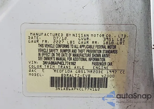 3N1AB6AP4CL774162: 42823490