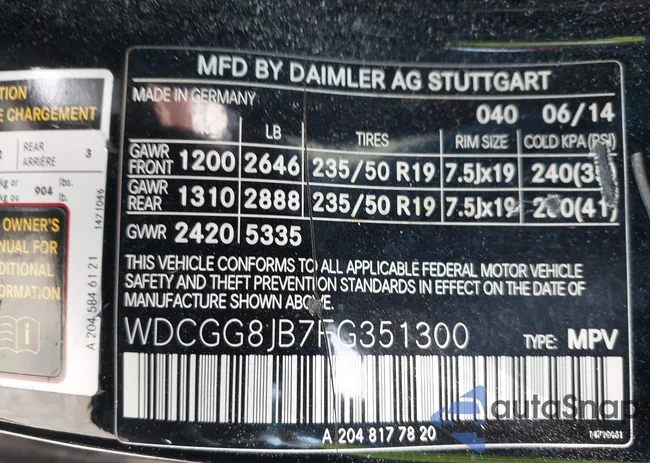 WDCGG8JB7FG351300: 42823751