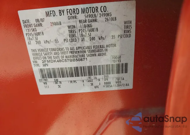 2FMDK48C57BB50871: 42825086